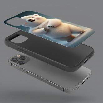 Kryt na mobil Roztomilý ľadový medveď