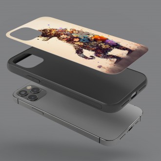 Kryt na mobil Kvetinový šimpanz