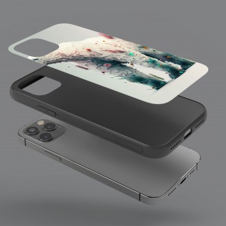 Kryt na mobil Kvetinový ľadový medveď