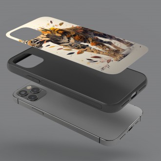 Kryt na mobil Kvetinový tiger