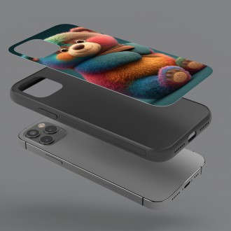 Kryt na mobil Dúhový medvedík