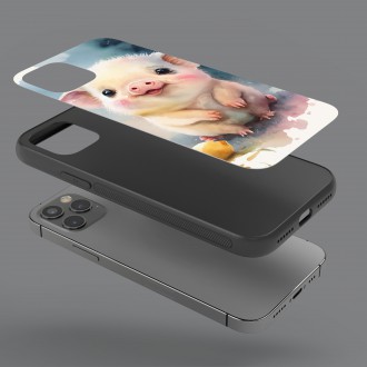 Kryt na mobil Akvarelové prasiatko
