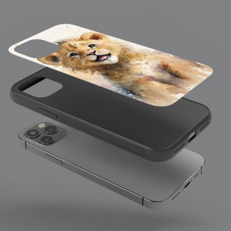 Kryt na mobil Akvarelové levíček