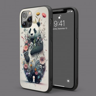 Kryt na mobil Kvetinová panda