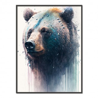 Graffiti medveď