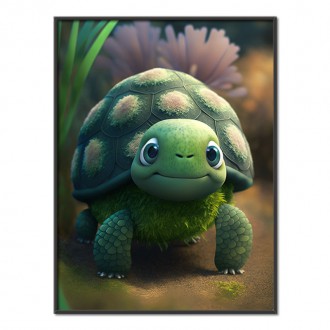 Animovaná korytnačka