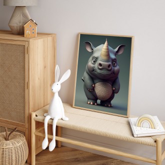 Animovaný nosorožec