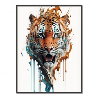 Graffiti tiger