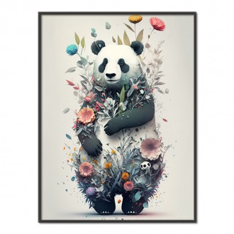 Kvetinová panda