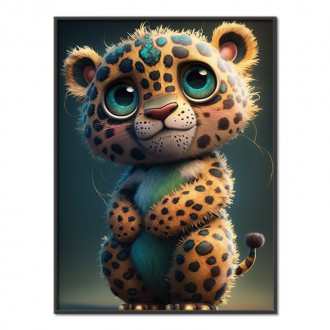 Animovaný leopard