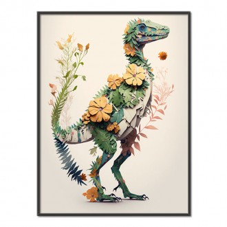 Kvetinový dinosaur