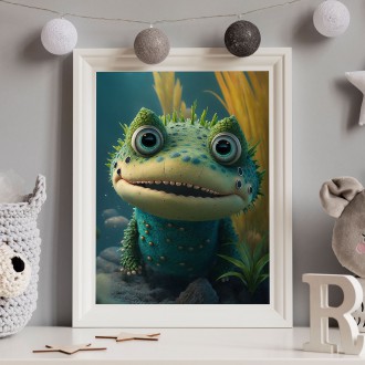 Roztomilý krokodíl