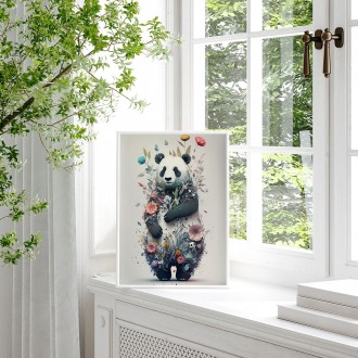 Kvetinová panda