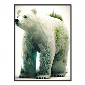 Prírodný ľadový medveď