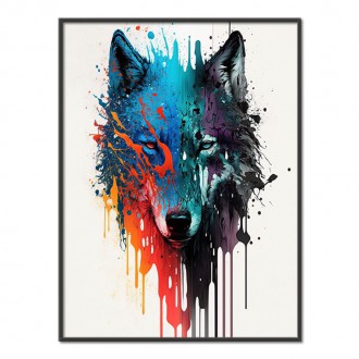 Graffiti vlk