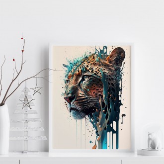 Graffiti leopard