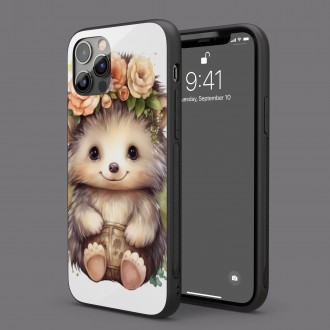Kryt na mobil Mláďa ježka v kvetoch