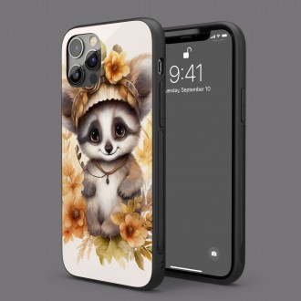 Kryt na mobil Mláďa lemura v kvetoch