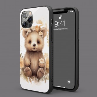 Kryt na mobil Mláďa grizzlyho v kvetoch