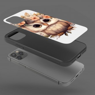 Kryt na mobil Mláďa sovy v kvetoch