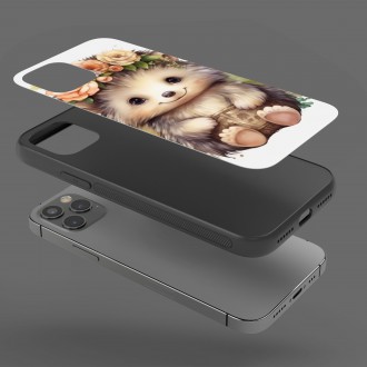 Kryt na mobil Mláďa ježka v kvetoch