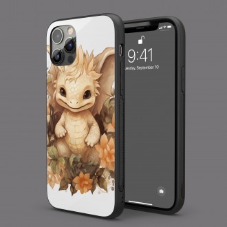 Kryt na mobil Mláďa draka v kvetoch