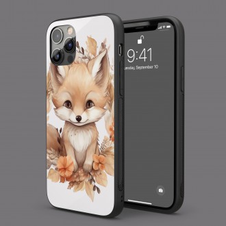 Kryt na mobil Mláďa líšky v kvetoch