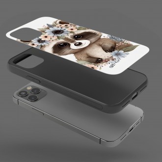 Kryt na mobil Mláďa mývala v kvetoch