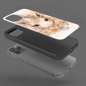 Kryt na mobil Mláďa jednorožca v kvetoch