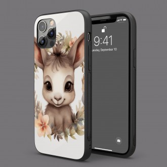 Kryt na mobil Mláďa osla v kvetoch
