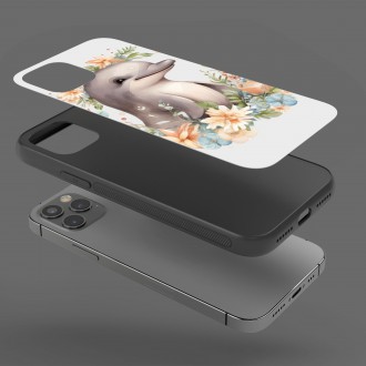 Kryt na mobil Mláďa delfína v kvetoch