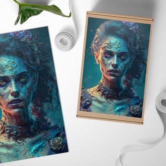 Drevené puzzle Živá mŕtva 2