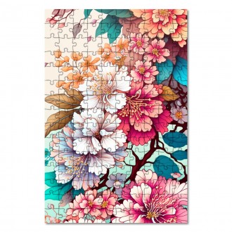 Drevené puzzle Japonská záhrada