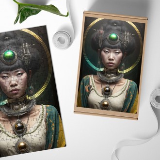 Drevené puzzle Mimozemská princezná