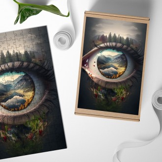 Drevené puzzle PIX370