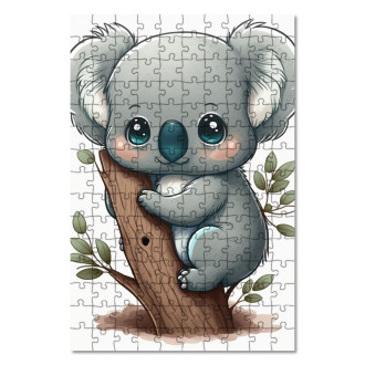 Drevené puzzle Malá koala