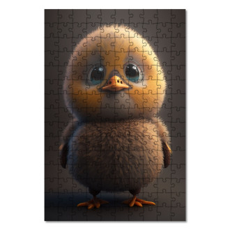Drevené puzzle Animovaná kačička