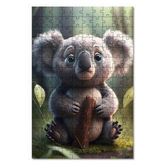 Drevené puzzle Roztomilá koala