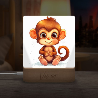Detská lampička Kreslená opica