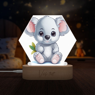 Detská lampička Kreslená Koala