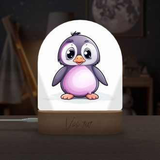 Detská lampička Kreslený Tučniak