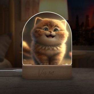 Detská lampička Roztomilá animovaná mačka 3