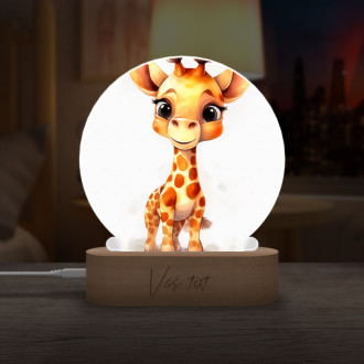 Detská lampička Kreslená Žirafa