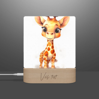 Detská lampička Kreslená Žirafa