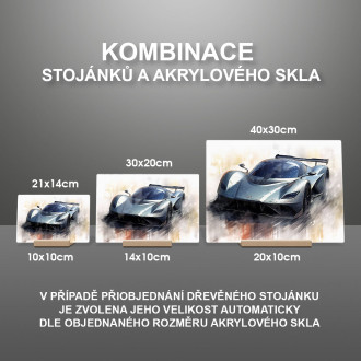 Akrylové sklo Aston Martin AM-RB 003