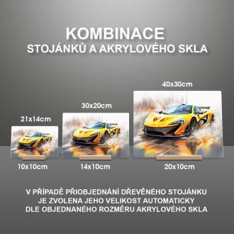 Akrylové sklo McLaren P1 1