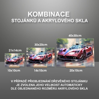 Akrylové sklo Pagani Zonda C12 2