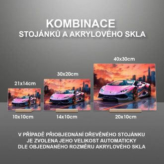 Akrylové sklo Lamborghini Huracan Evo Spyder