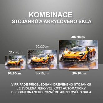 Akrylové sklo McLaren F1