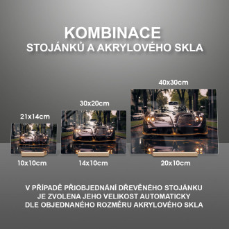 Akrylové sklo Pagani Zonda C12